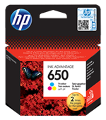 HP 650 RENKLİ ORJİNAL KARTUŞ