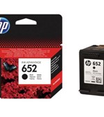 HP 652 SİYAH ORJİNAL KARTUŞ
